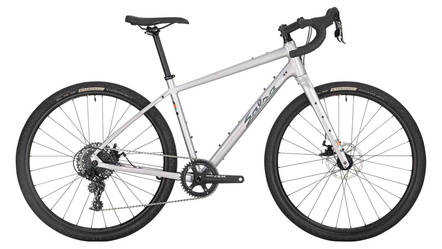 Salsa Journeyer 2.1 Apex 1 650 Bike - 650b, Aluminum, Silver, 55cm