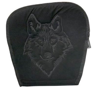 Butt Buffer Wolf Edition Small Motorcycle Seat Pad - No Fringe