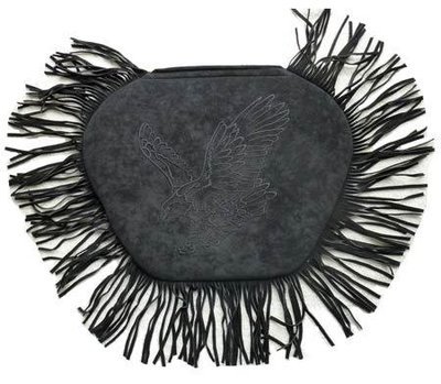 Butt Buffer Eagle Series Large Motorcycle Seat Pad - Fringe Butt Buffer Eagle Series Large Motorcycle Seat Pad - Fringe