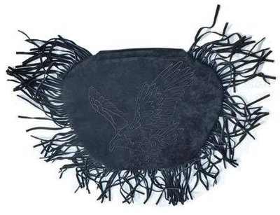 Butt Buffer Eagle Series Medium Motorcycle Seat Pad - Fringe Butt Buffer Eagle Series Medium Motorcycle Seat Pad - Fringe