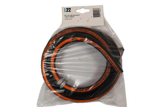 KIT L22 TUB GAS PRO P 1.5M +2 ABRAC