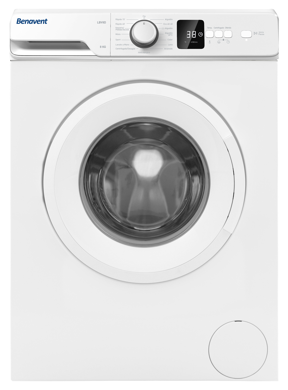 MÁQUINA LAVAR ROUPA 8KG