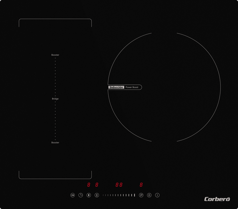 PLACA INDUÇÃO 2 FLEX + 1 ZONA PLACA INDUÇÃO 2 FLEX + 1 ZONA