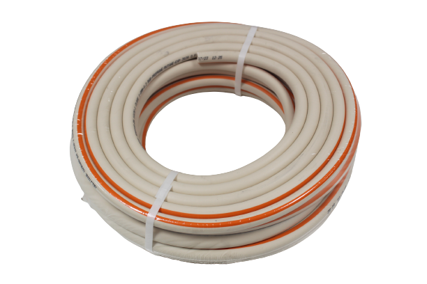 TUBO GAS BUTANO BRANCO L22 - 25M