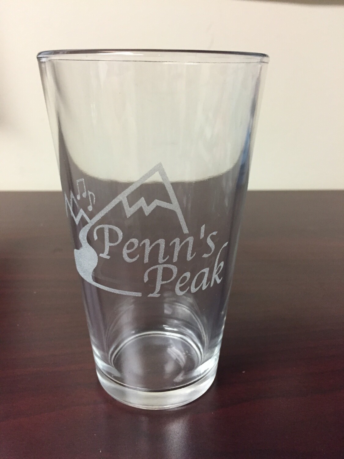 Penn's Peak Pint Glass