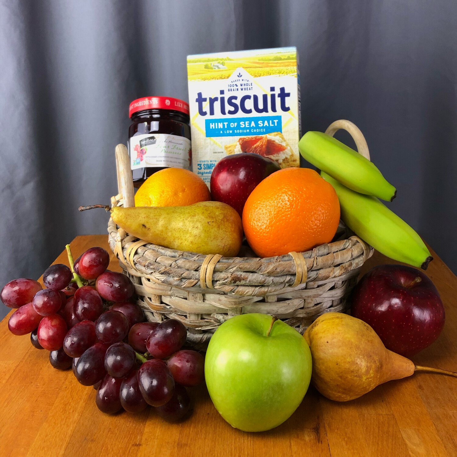 Abundant Fruit and Gourmet Basket