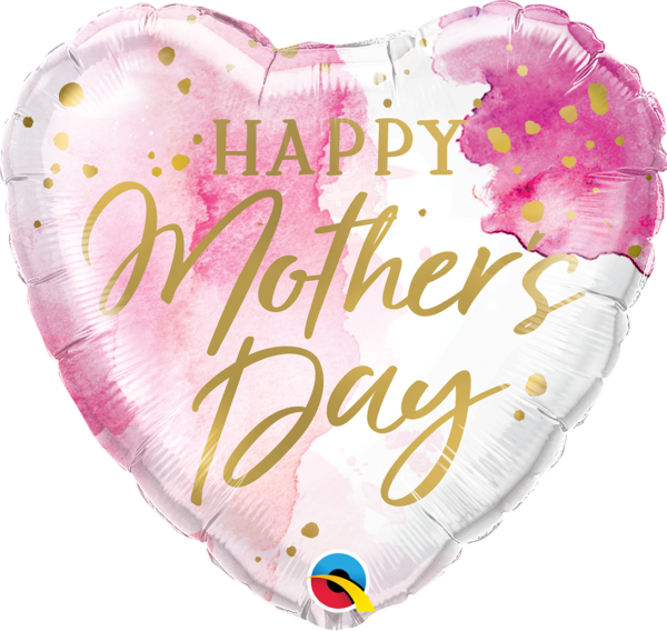 Mother&#39;s Day Watercolor 18&quot; Mylar Balloon