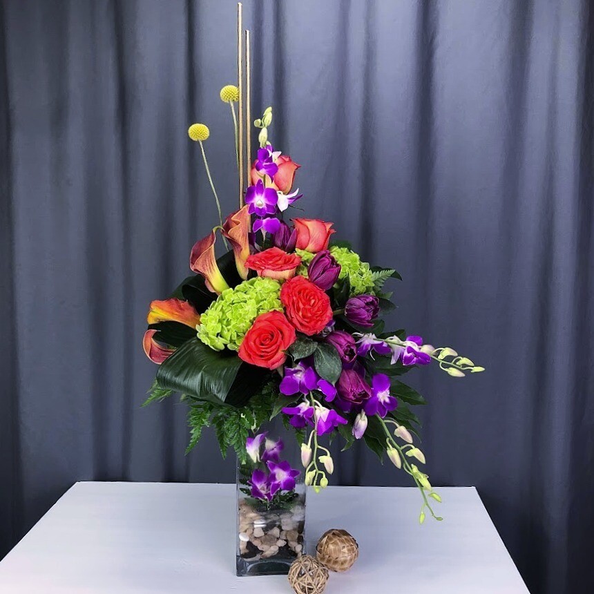 Rainbow in The Sky Floral Arrangement