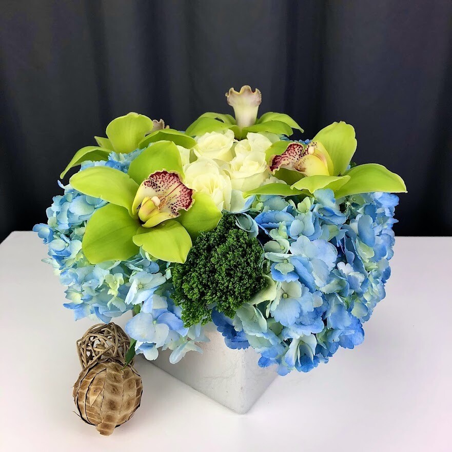 Sterling Silver Floral Arrangement