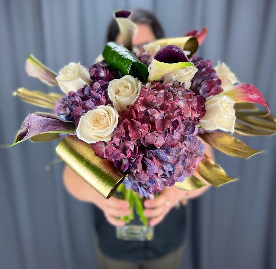 Golden Love Floral Arrangement