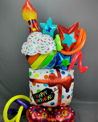 50&quot; Giant Birthday Balloon Bouquet