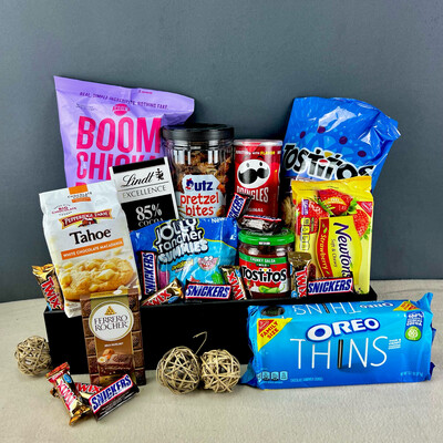 Snack Attack Gift Basket