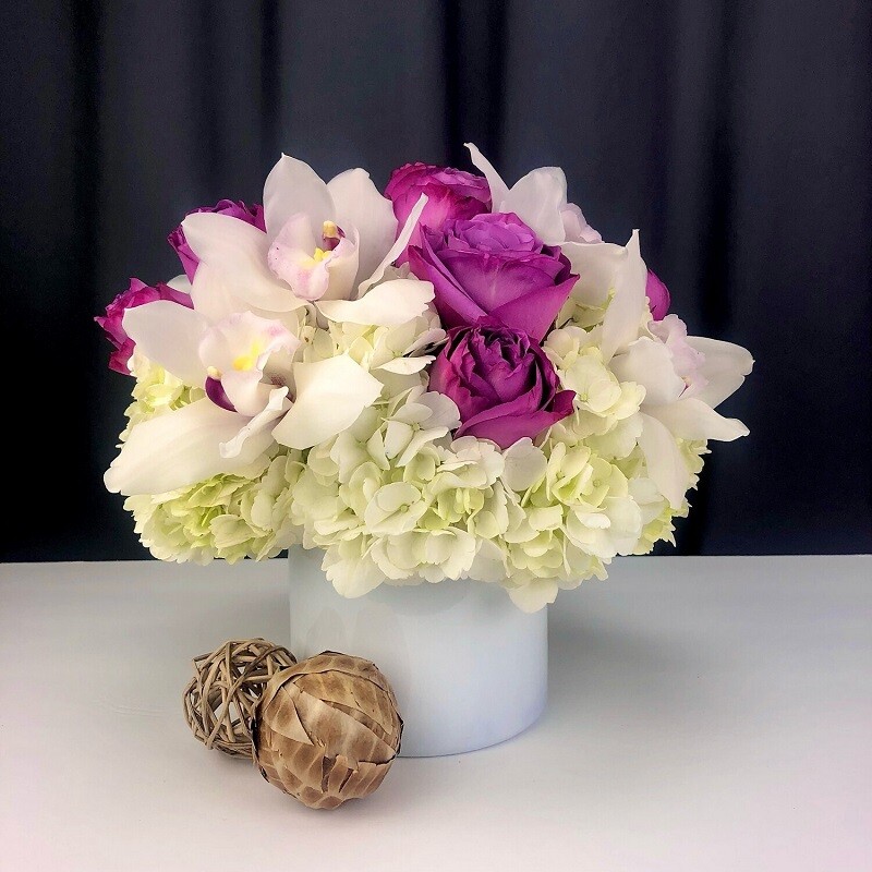 Pops Of Lavender Floral Arrangement