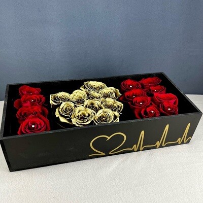 My Golden Heart Box of Roses in Maryland