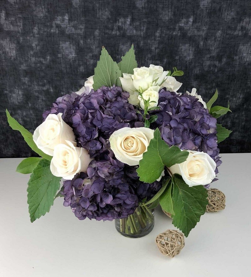Purple Cloud Floral Arrangement