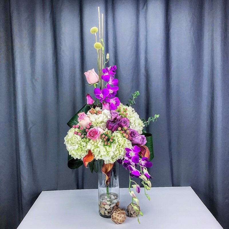 Purple Sparkles Floral Arrangement