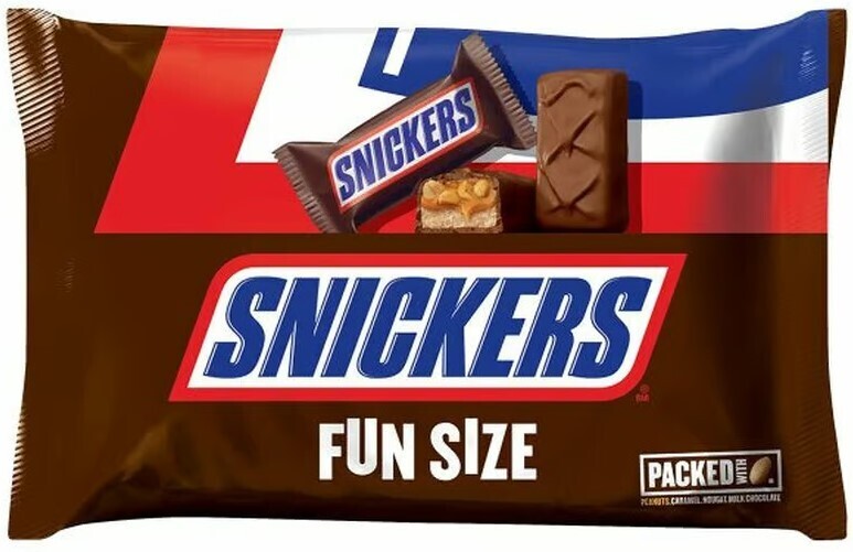 Snickers Chocolate Candy Bars (10.59 oz)