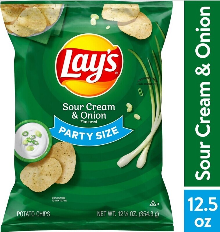 Lay&#39;s Sour Cream &amp; Onion Potato (12.5 oz)