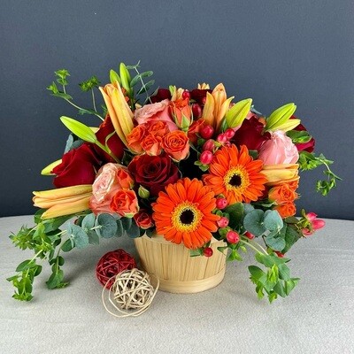 Autumn Afternoon Floral Arrangement