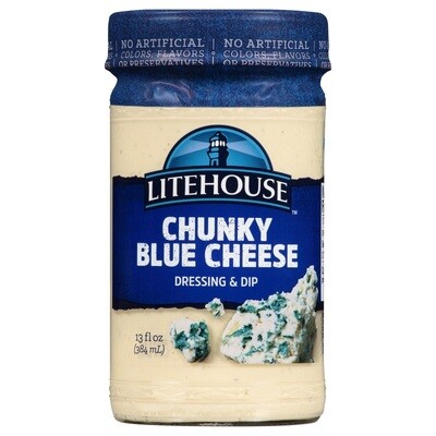 Litehouse Dressing &amp; Dip Chunky Bleu Cheese - 13 Fl. Oz.