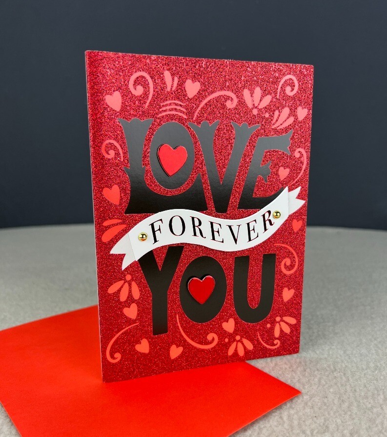 Valentine&#39;s Day Greeting Card