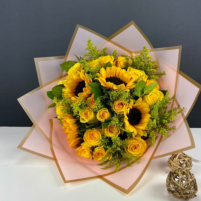 Golden Blush Bouquet