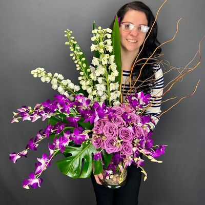 Luxe Orchid Elegance