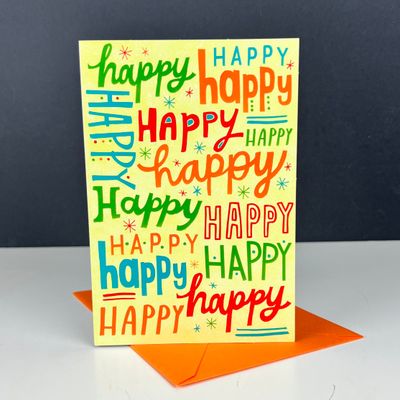 Happy Birthday Greeting Card