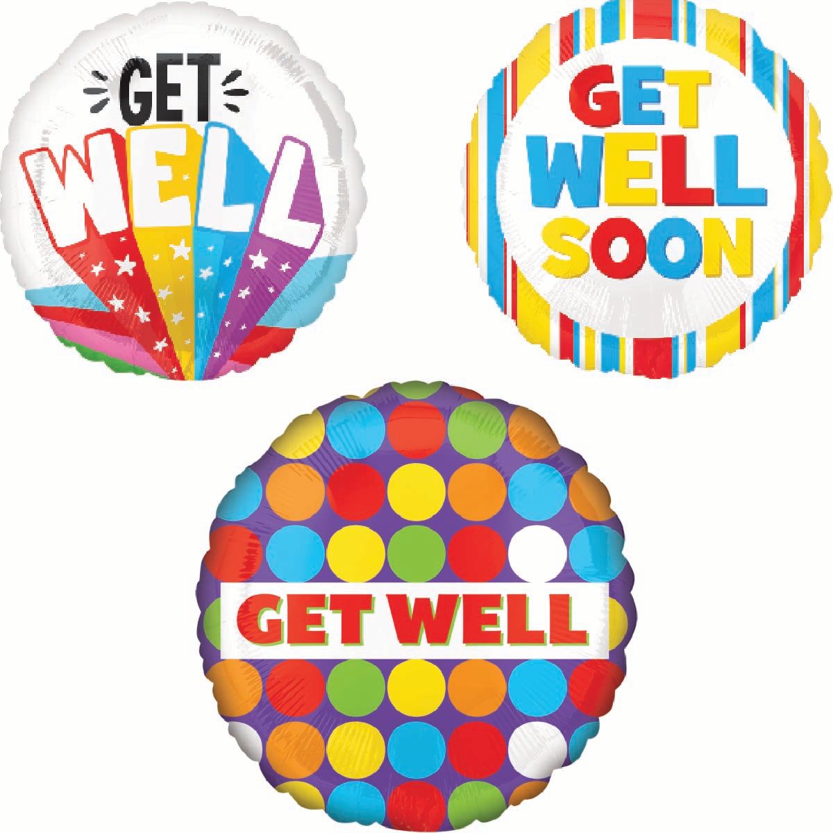 Get Well Mylar Balloons