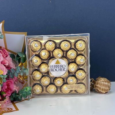 Ferrero Rocher Chocolates, Fine Hazelnut 24 pieces (10.6 oz)