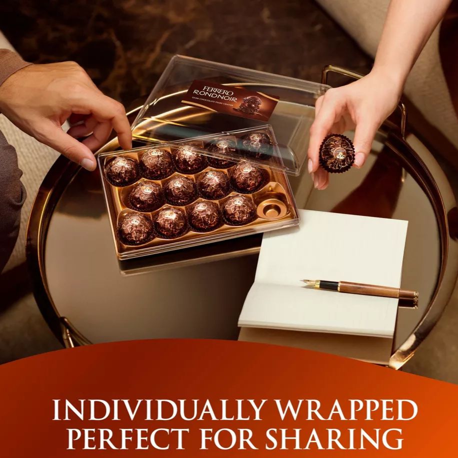 Ferrero Rocher Rondnoir Chocolate Box (14 pieces)