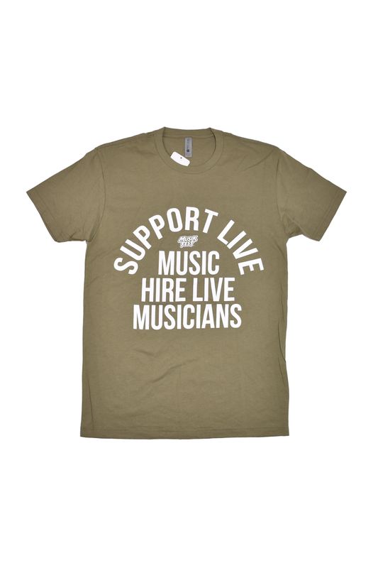 MF Support Live Music Tee