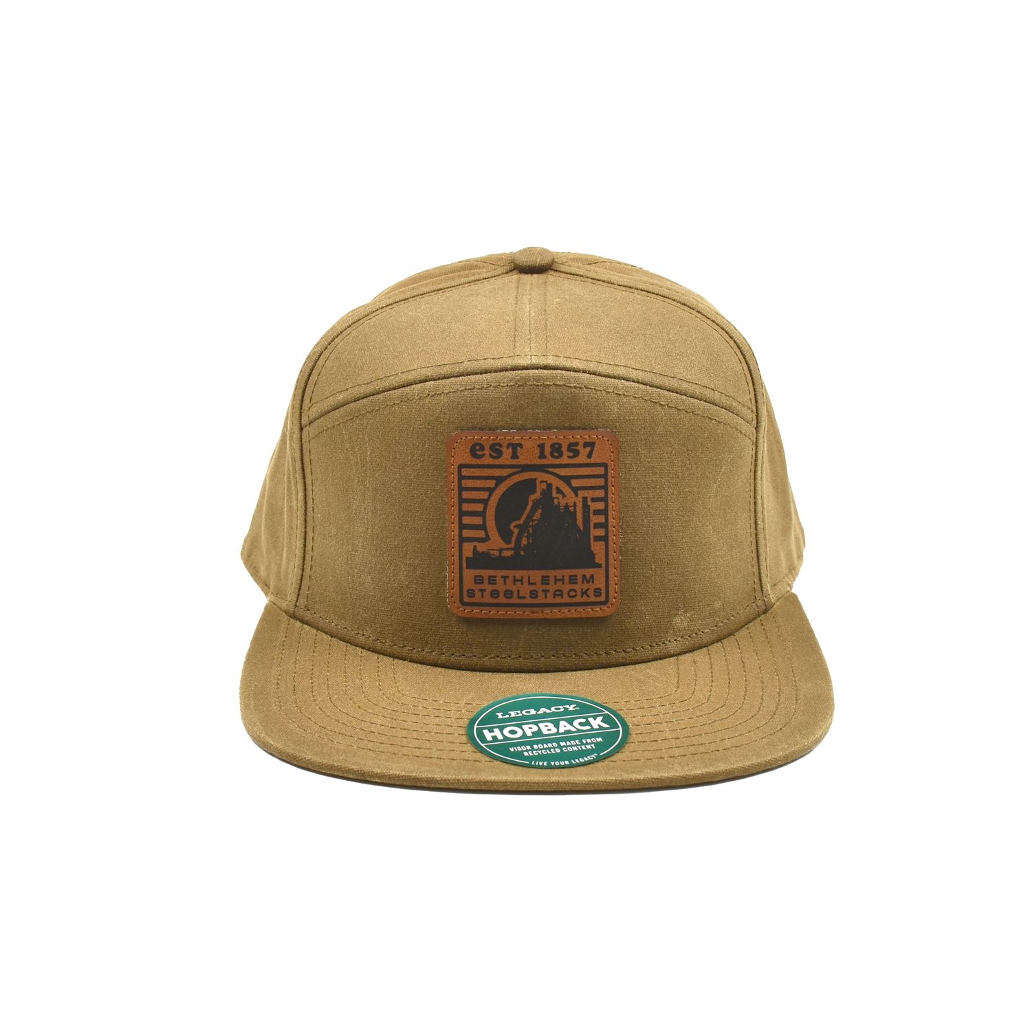 Bethlehem Steel Waxed Tan Cap