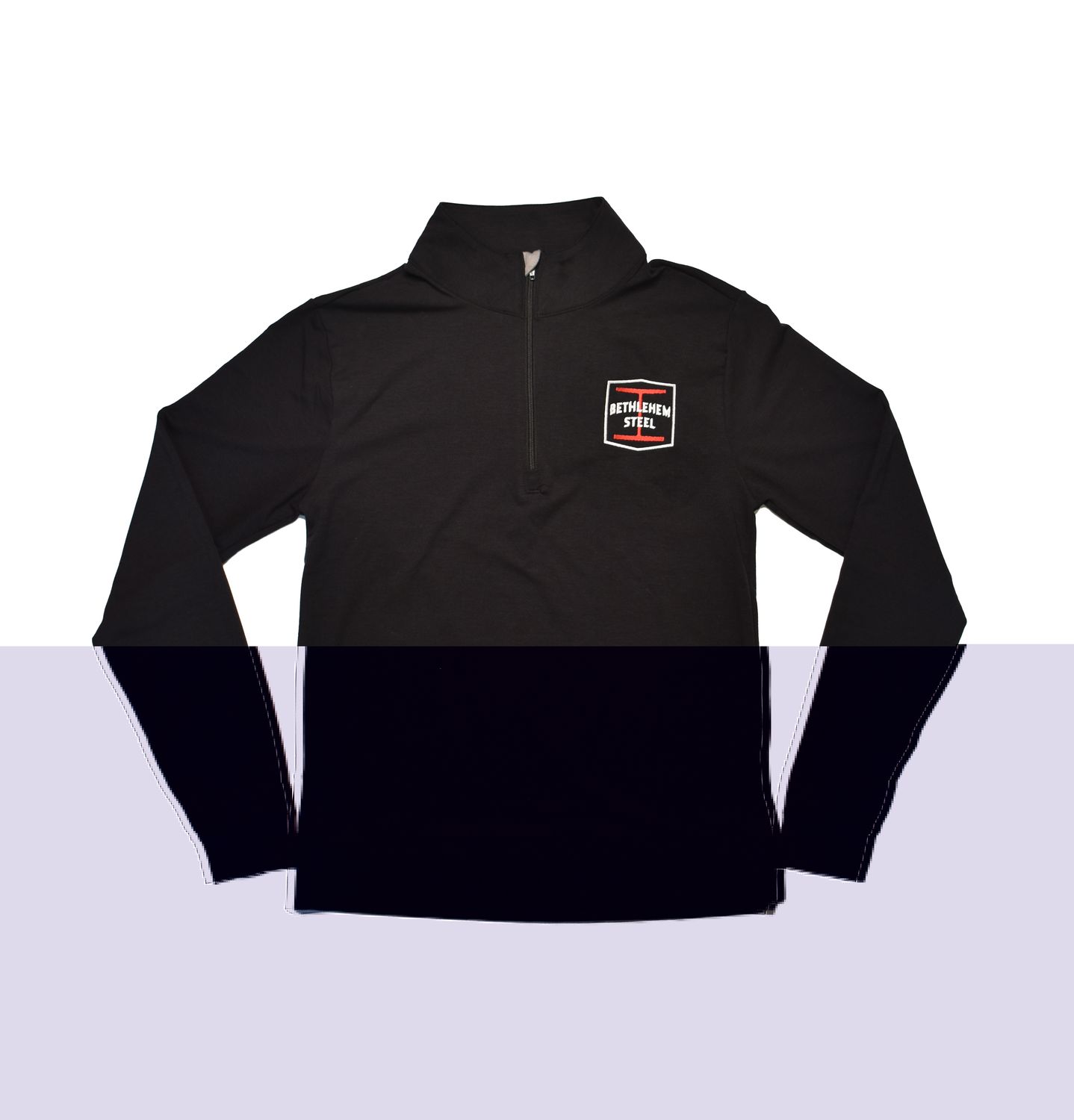 BS Quarter Zip Black, Size: Small