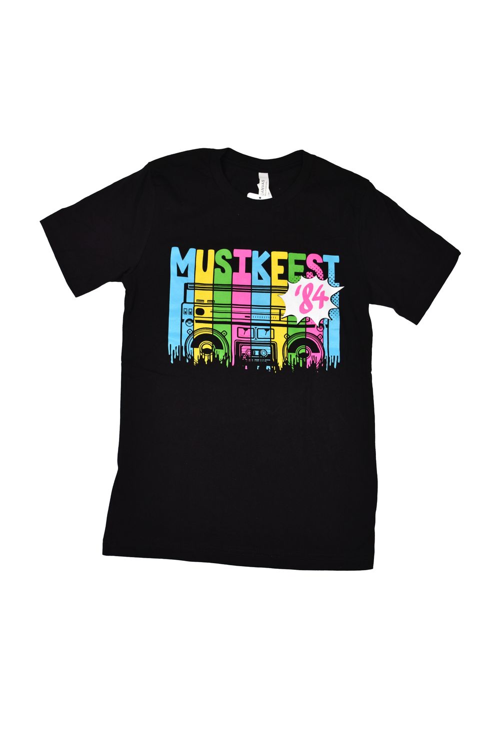 Musikfest Boombox 84 Tshirt, Size: Small