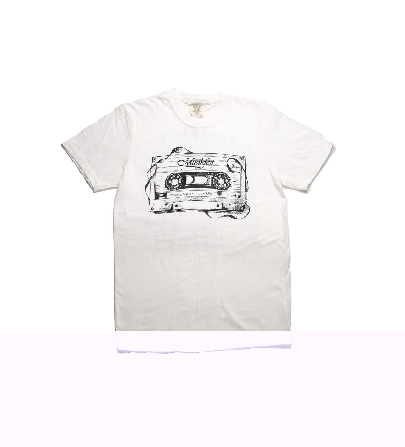 Musikfest Cassette 84 Tee, Size: Small