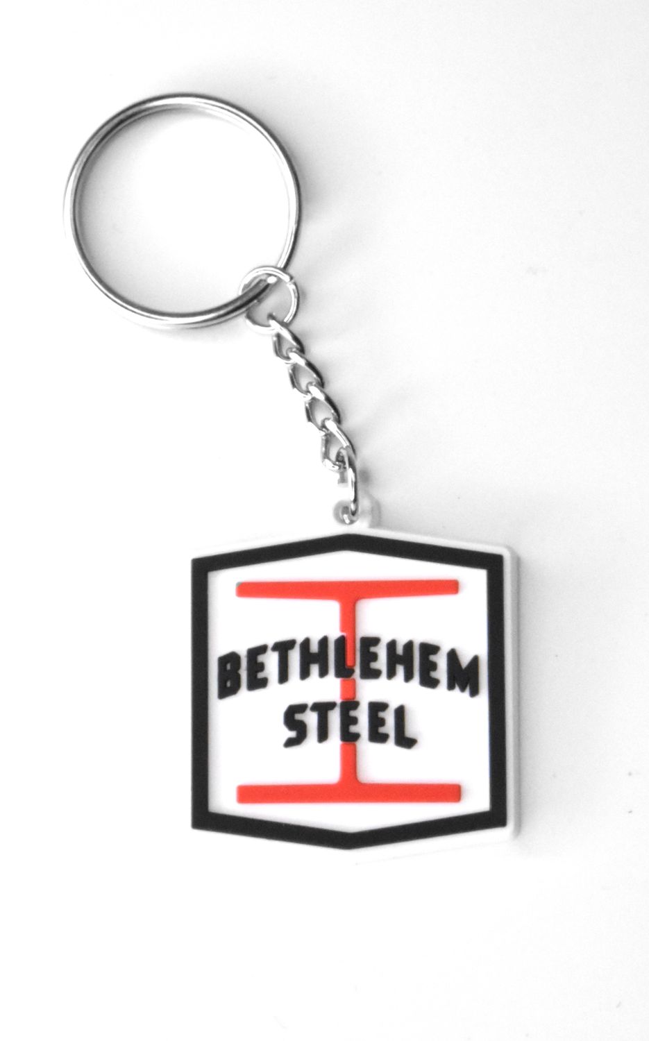 Bethlehem Steel PVC Keychain