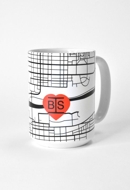 Street Map Mug