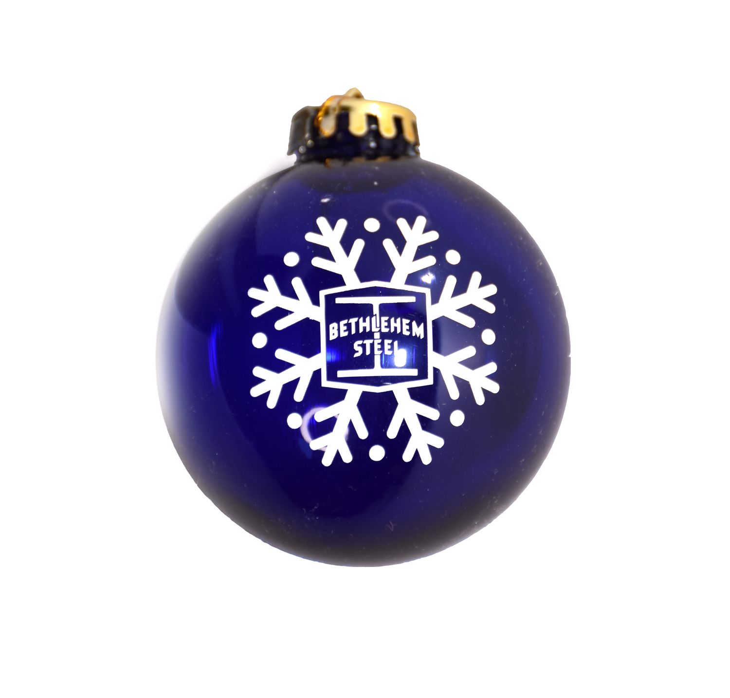 Beth Steel Ornament Blue