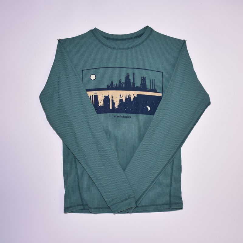 BS Stacks Waffle Tee