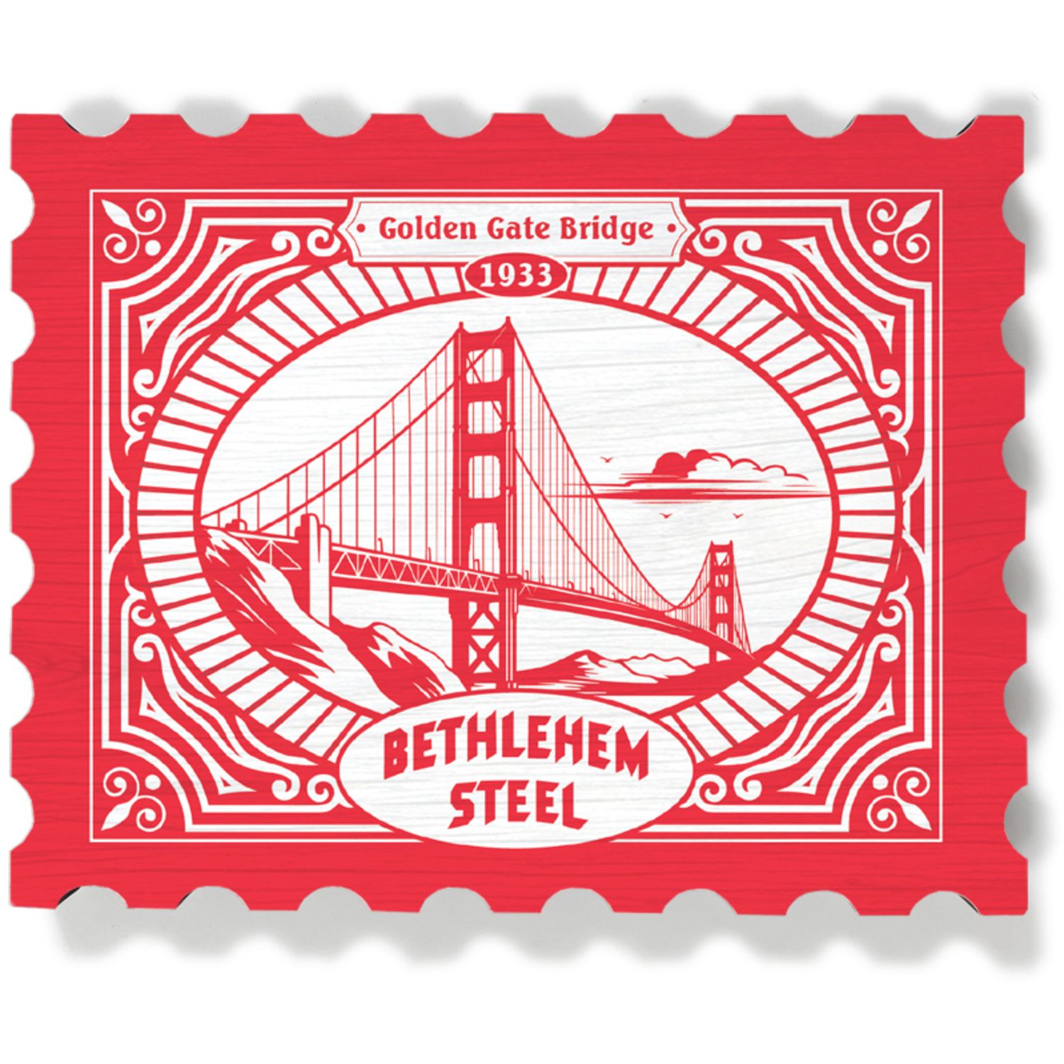 BS Stamp Magnet GGB