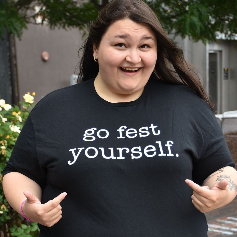 MF Go Fest Black Tee