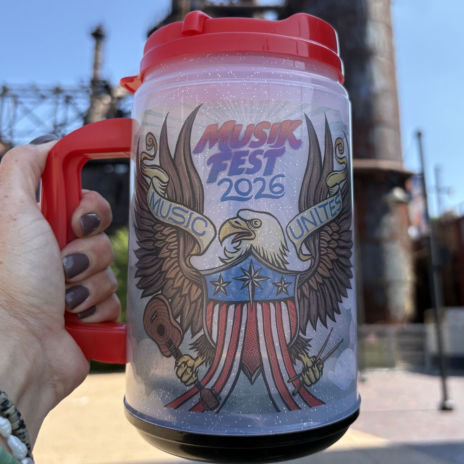 Musikfest 2026 Mug Light Up Red
