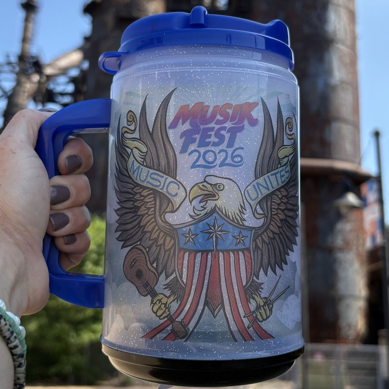 Musikfest 2026 Mug Light Up Blue