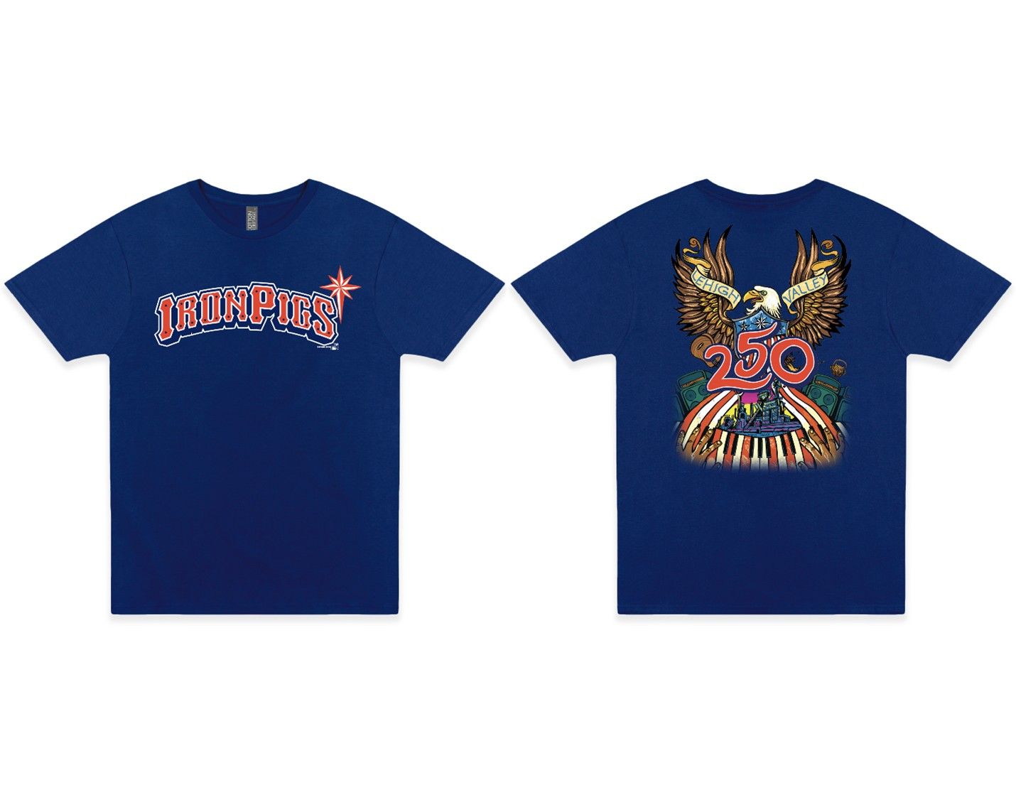 Iron Pigs USA 250 Tee, Size: Small