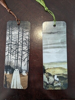 Walter the Ghost Bookmark - Various Designs