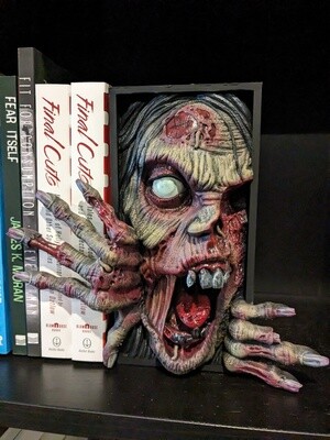 Zombie Woman Book Nook - Locally Made
