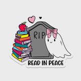 RIP Read in Peace Stickers