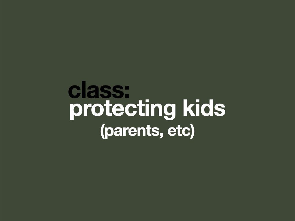 Protecting Kids Training - Couple