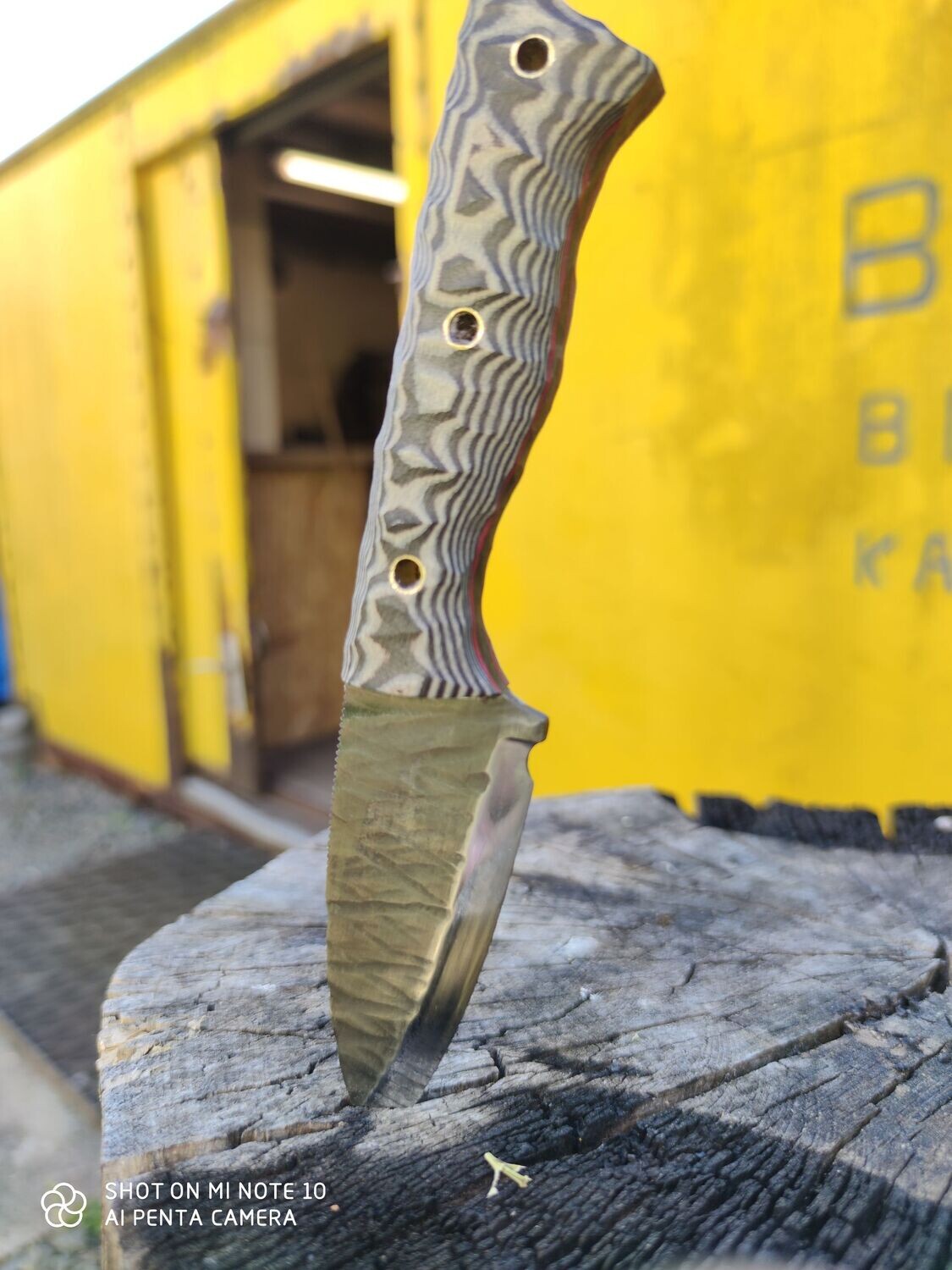 Bushcrafter EDC, Rockfinish